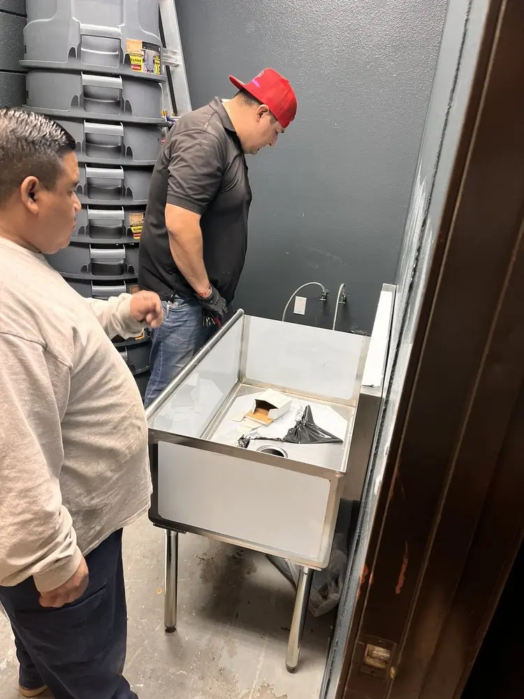 Commercial plumbing and sink installation in Fayson Lakes
